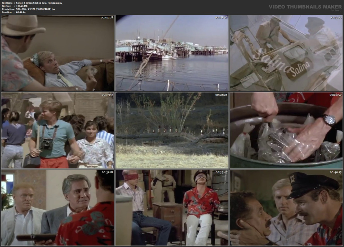 Simon & Simon S07E10 Baja, Humbug.mkv