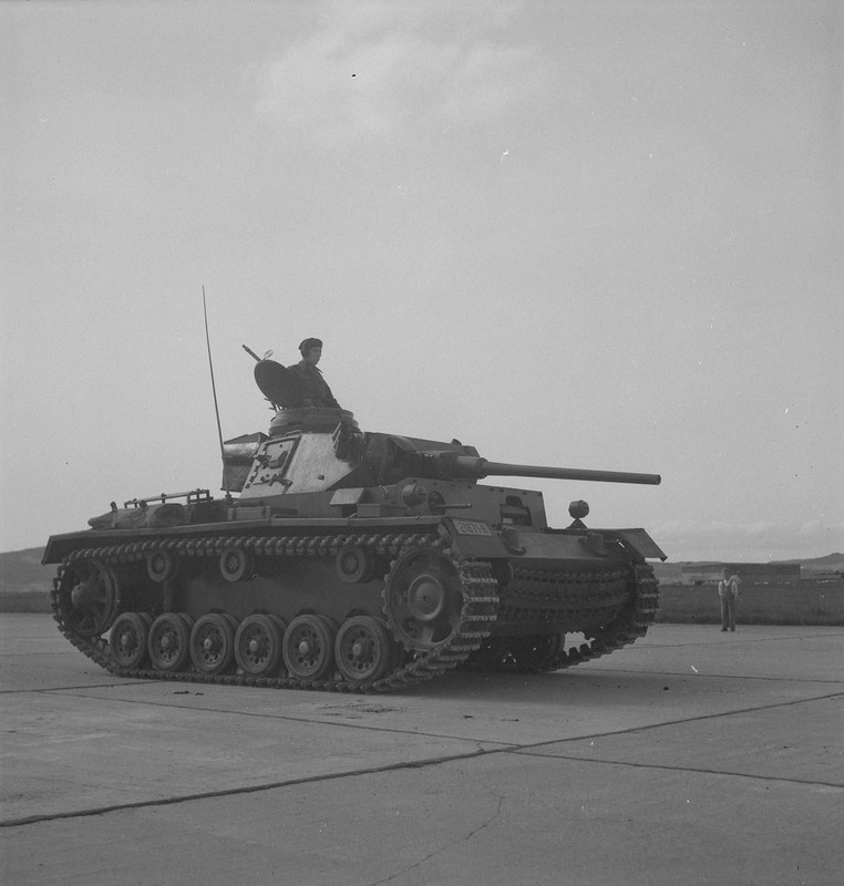 Panzerkampfwagen III Ausf M en servicio en el ejército noruego. 