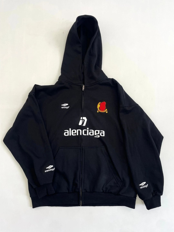 Balenciaga Sudadera Cremallera Fútbol