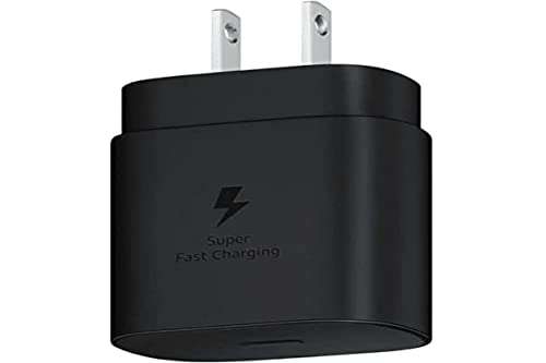 Amazon: CARGADOR DE PARED SAMSUNG PUERTO USB- C NEGRO 25W 
