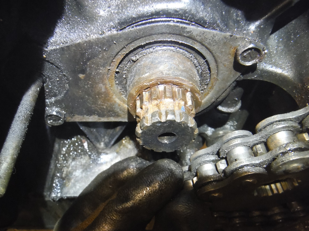 Shaft Without Sprocket