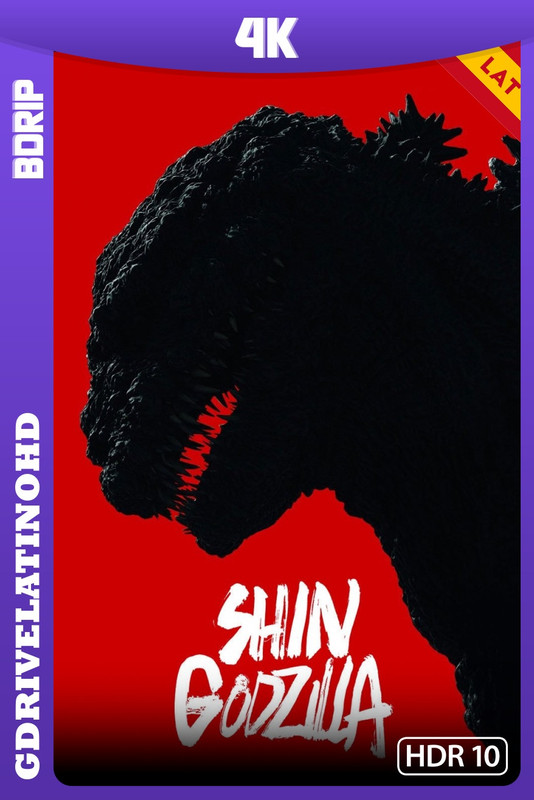 Shin Godzilla (2016) BDRip 4K HDR10 Latino-Inglés