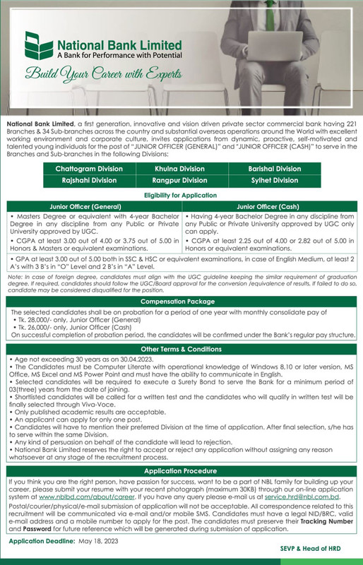 NBL-Junior-Officer-Job-Circular-2023