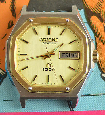 Vintage-Mens-Orient-Quartz-100M-DayDate-Watch-H569101A-40CS