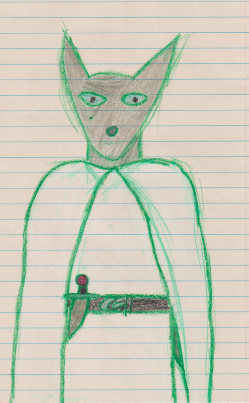 Vladmir Stormfeather 9-11-2012 china marker&Crayola crayons