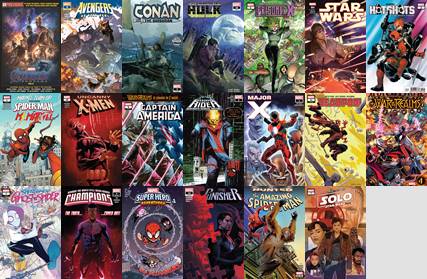 Marvel Comics - Week 333 (April 3, 2019)