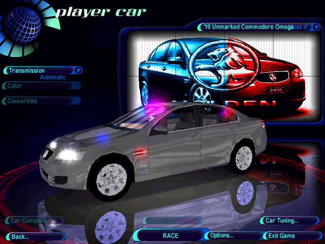 2010 Holden VE Commodore Series II Omega Unmarked