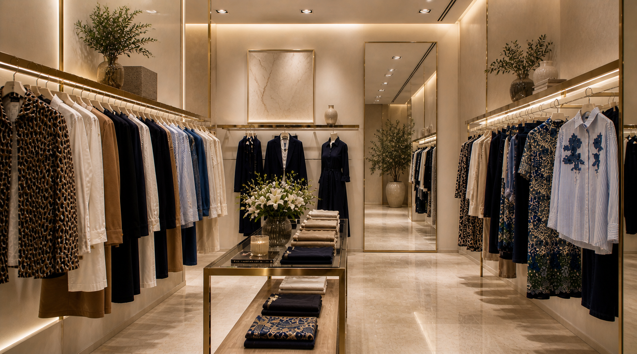 Boutique Marina Rinaldi — Intérieur