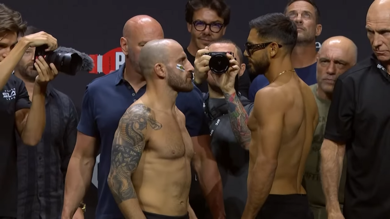 Бойците от UFC 290 лице в лице за последно преди битките
