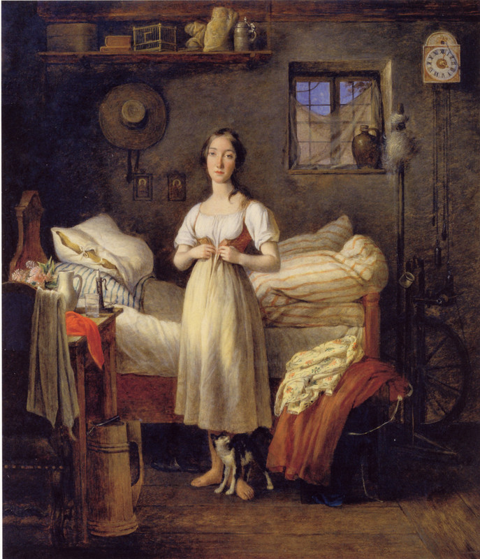 Johann-Michael-Neder-Morgentoilette-eines-M-dchens