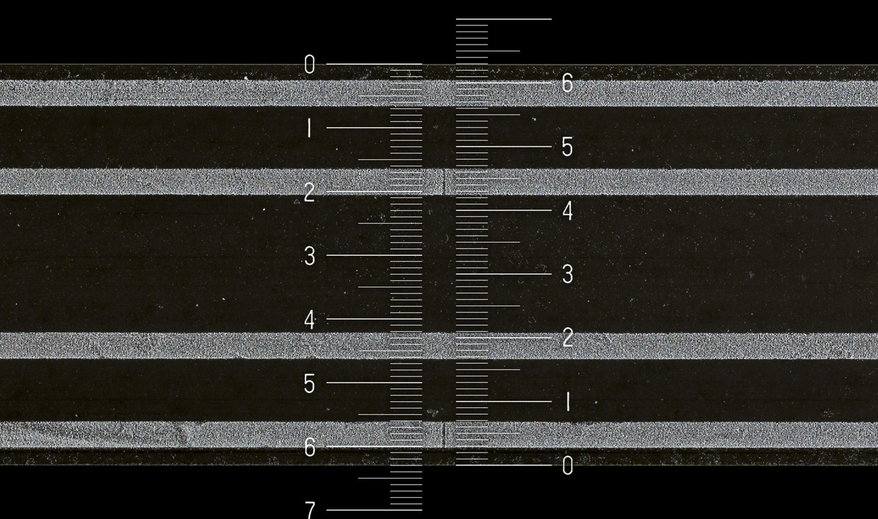 05 BASF BBB 1992 Hilfsspur für Azimut 5 mit Skala