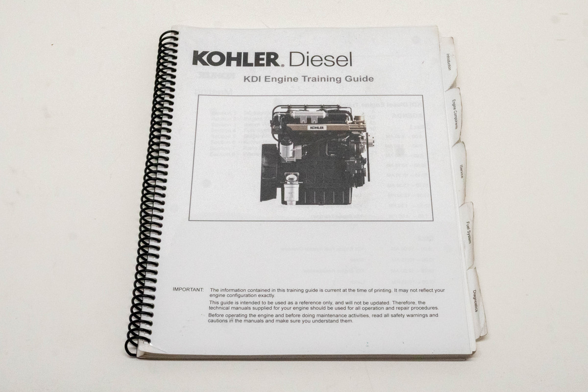Kohler KDI Engine Training Guide
