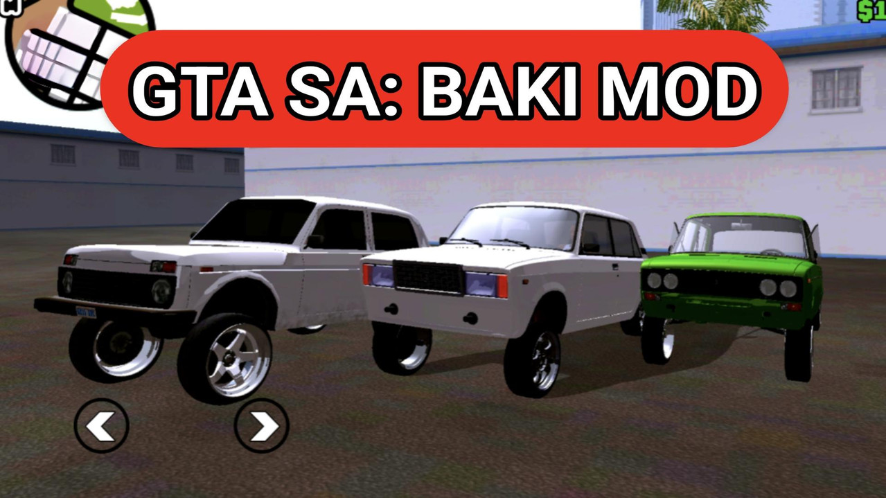 GTA San Andreas Bakı Mod - Oyunu Yüklə