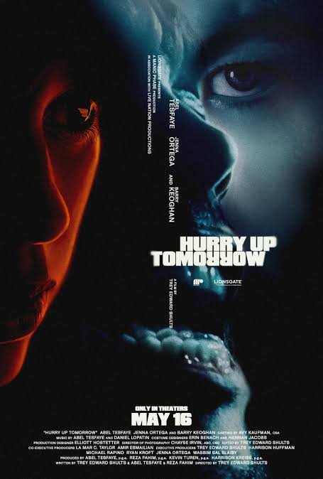 Hurry Up Tomorrow 2025 English Hindi Dual Audio movie poster