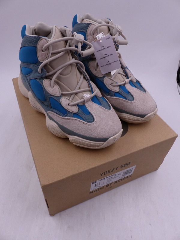 ADIDAS YEEZY 500 HIGH FROSTED BLUE M 8 / EU 41 | MDG Sales, LLC