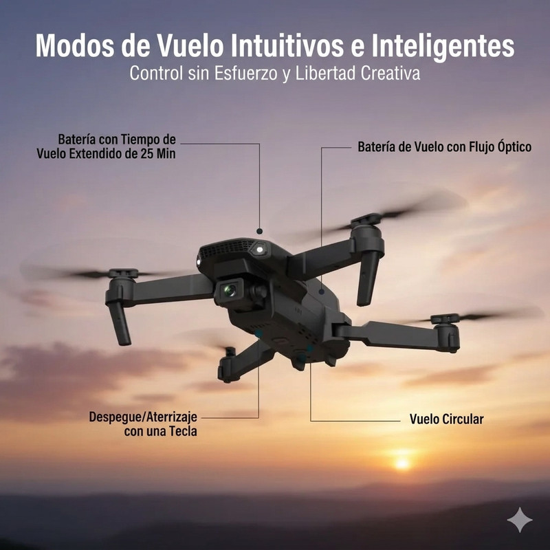 Drone en uso
