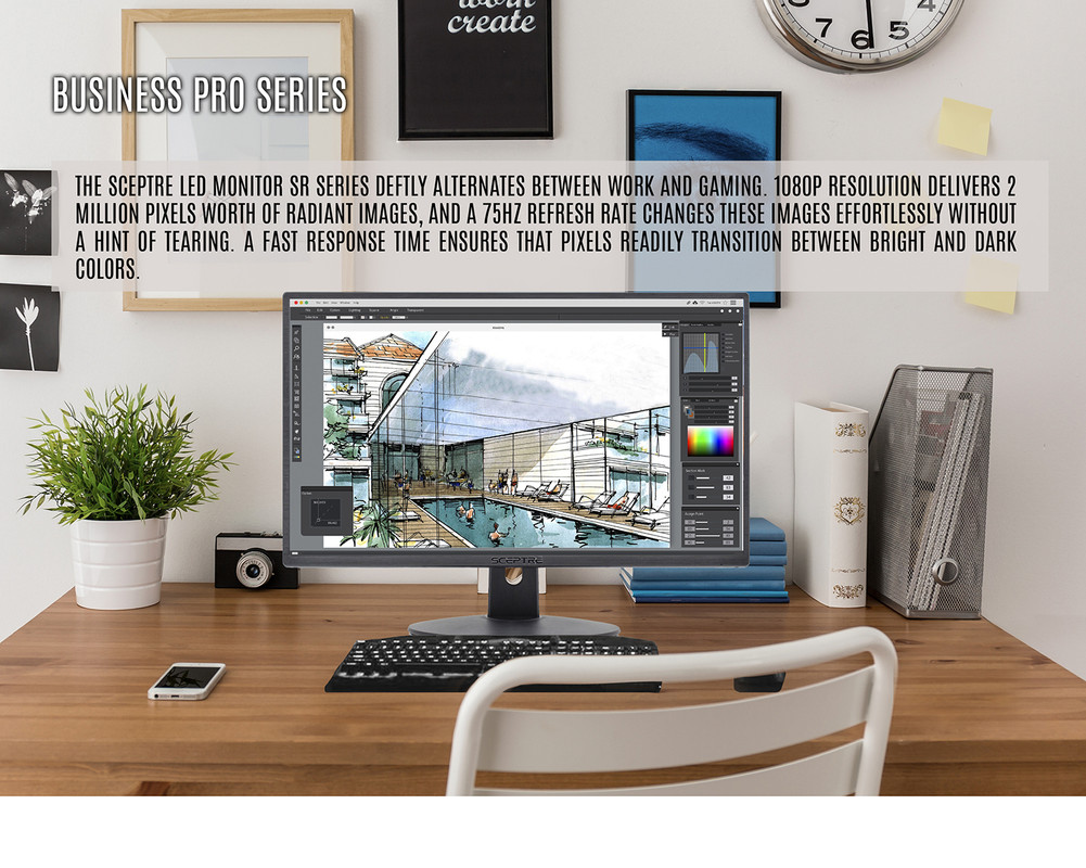 Monitor Sceptre E205W-16003R