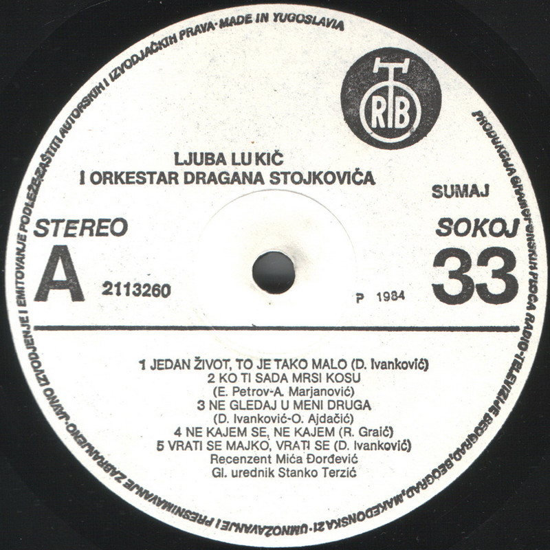 Ljuba Lukic 1984 sA
