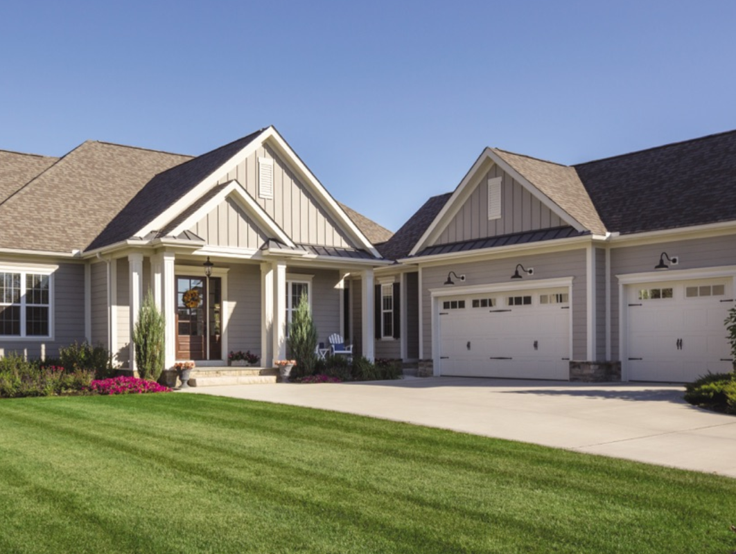 Modern home with premium vinyl siding