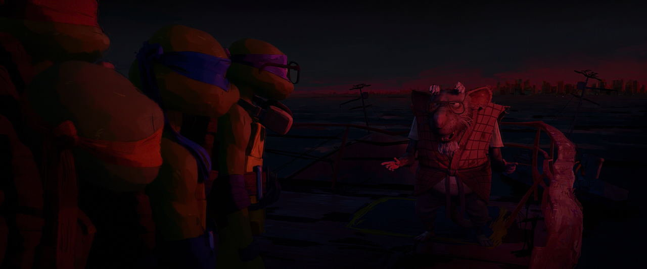 Teenage Mutant Ninja Turtles Mutant Mayhem (2023) (1080p HDR WEB-RIP AV1 Opus) [NeoNyx343] - [01:13: