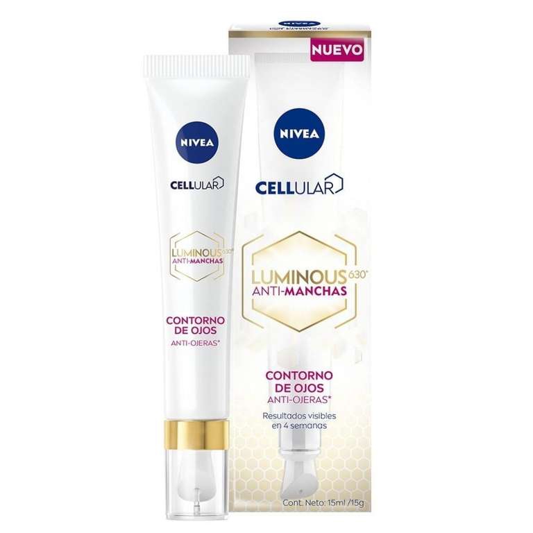 Del Sol | Contorno de Ojos Antiojeras Nivea Luminous 630 15ml 
