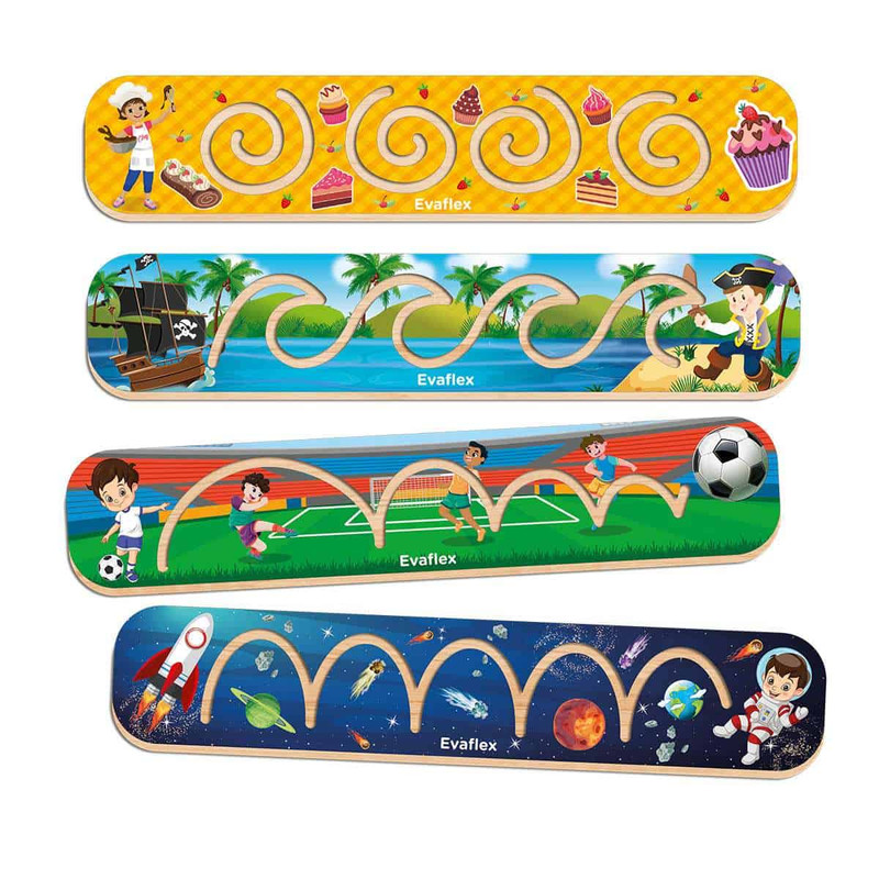 PRIMEROS TRAZOS C/4 CARTILLAS