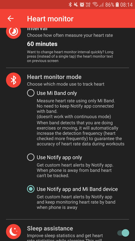 continuous heart rate monitor mi band 4