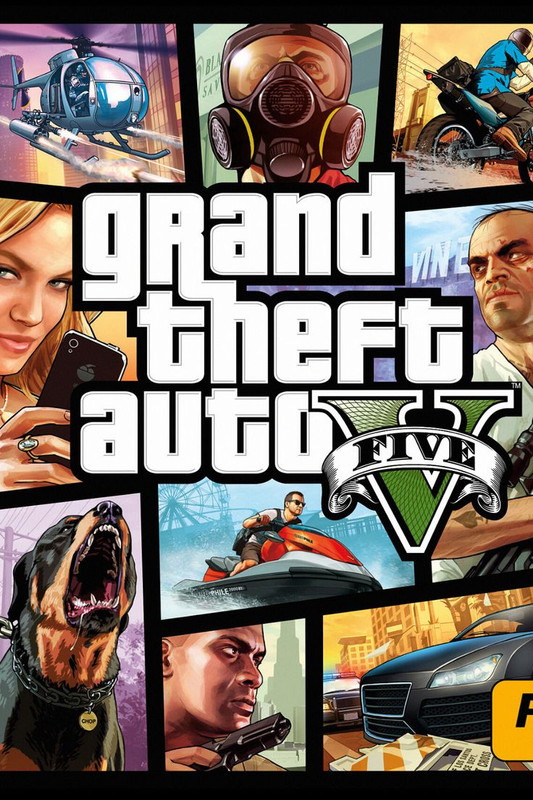 GTA V game artwork