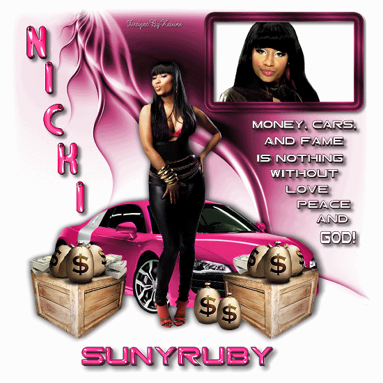Sunyruby-Nicki-Money-Cars