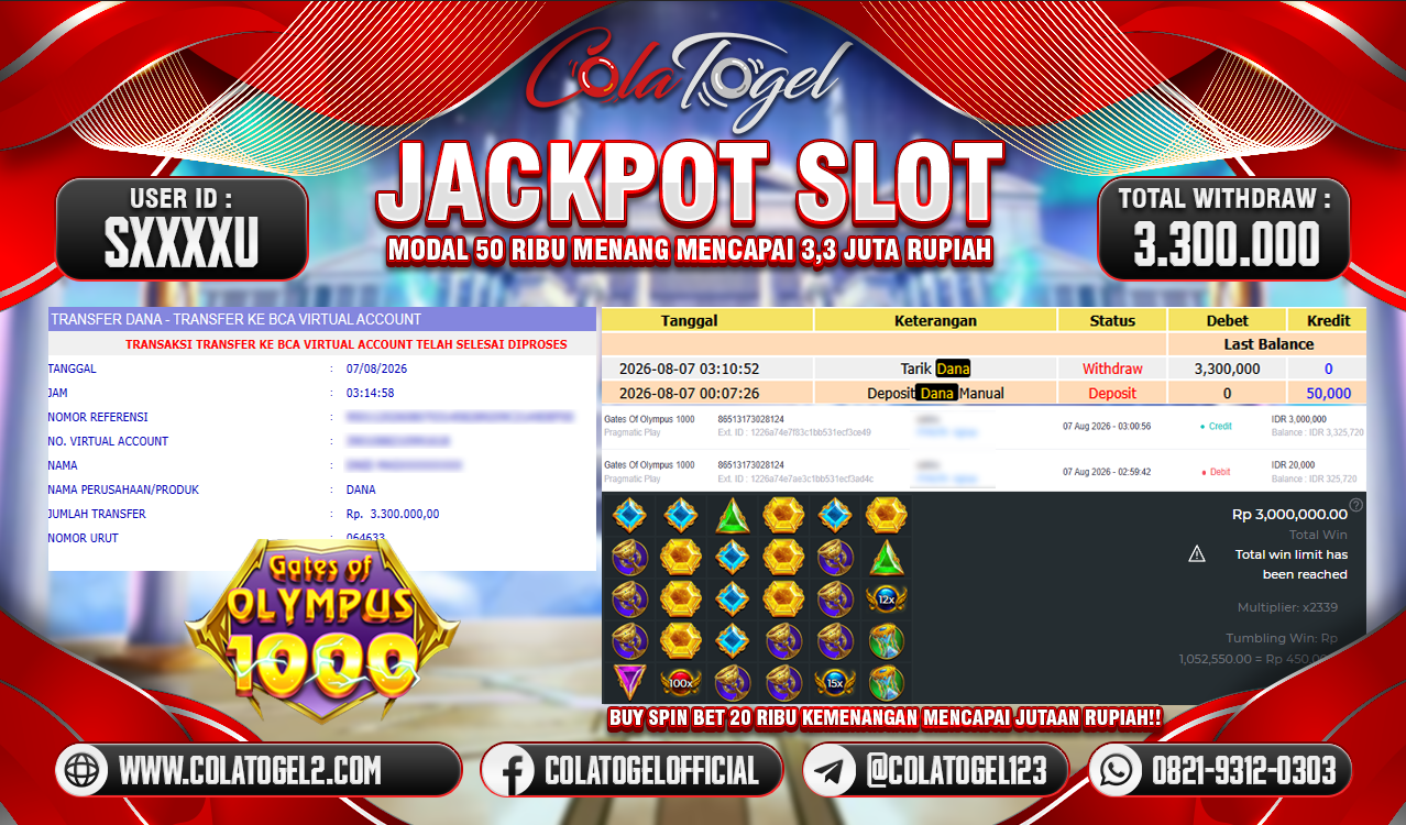 JACKPOT SLOT GACOR!!