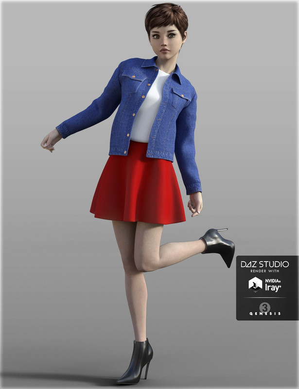 00 main hc denim jacket outfit for genesis 3 females daz3d