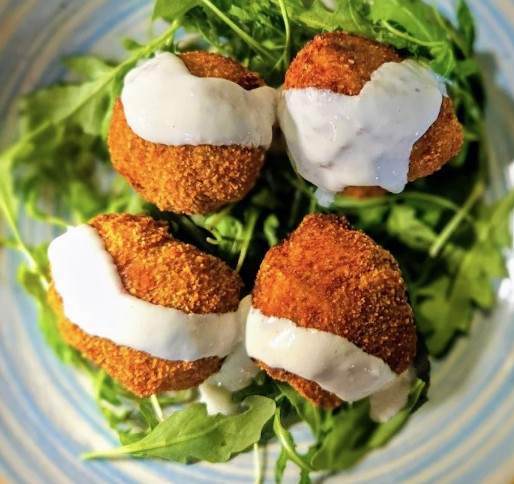 Polpette di melanzane e menta