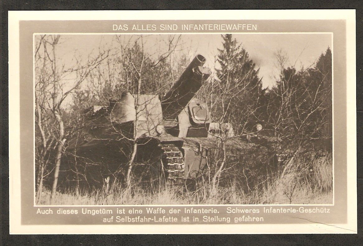 PANZER-INFANTERIE-GESCHÜTZ AUF SELBSTFAHR-LAFETT