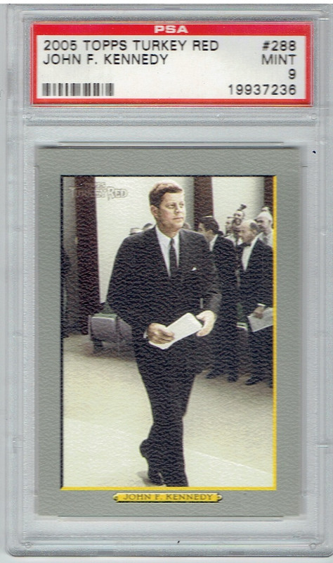 2005 Topps Turkey Red #288 John F. Kennedy