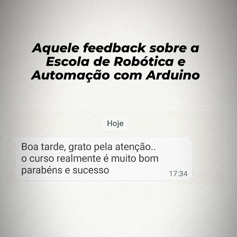 Depoimento de aluno 1