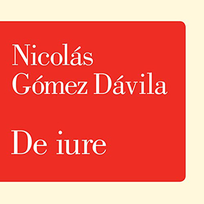Nicolàs Gòmez Dàvila, Luigi Garofalo - De iure (2022) (mp3 - 128 kbps)