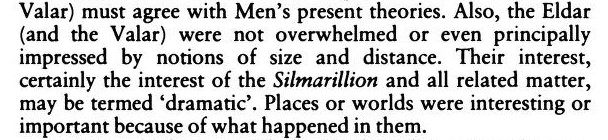 Valar are not impressed by any notions of size or distance