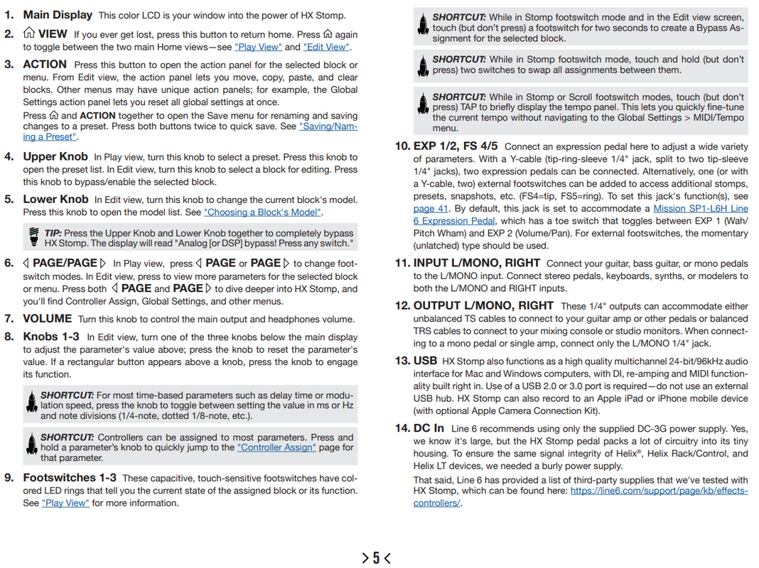 Line 6 HX Stomp The Gear Page