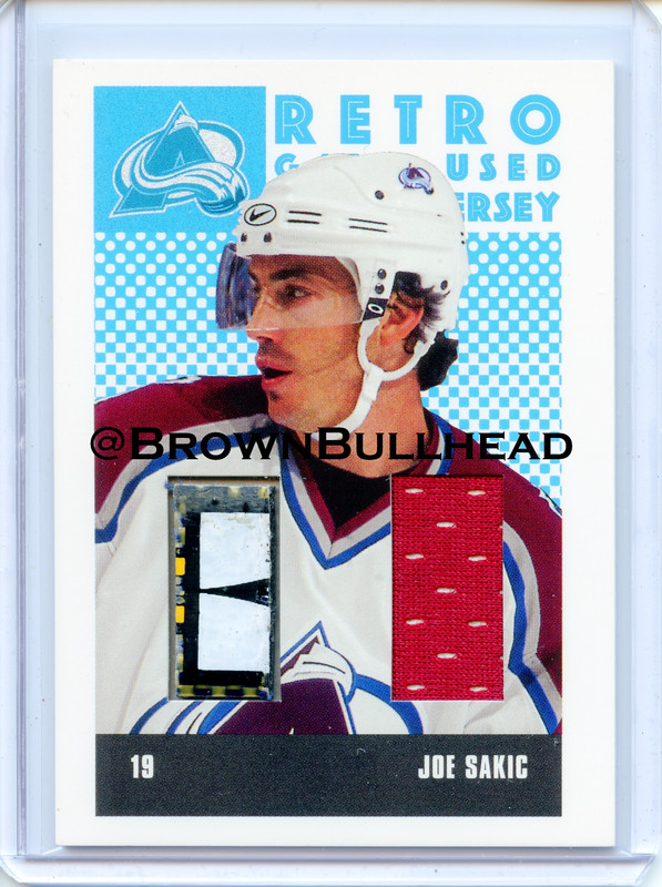 Stick Jersey RSJ-13 Joe Sakic Colorado Avalanche COPY 5A