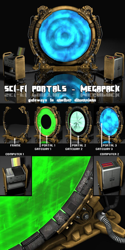 Sci-Fi Portals MEGAPACK