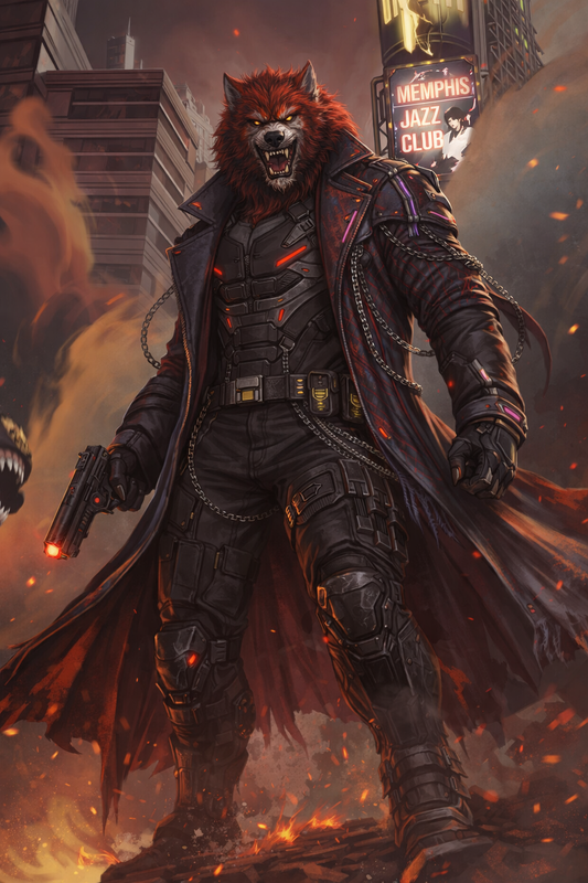 Klaus Fenris red lycan