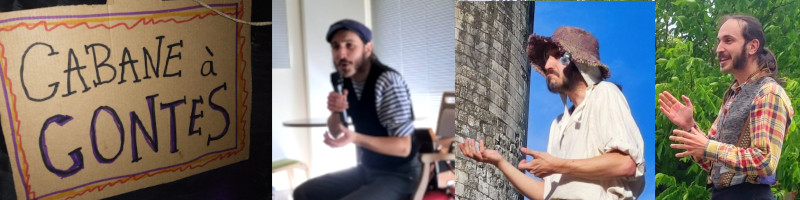 colin qui raconte habillé différemment et dans plusieurs contextes