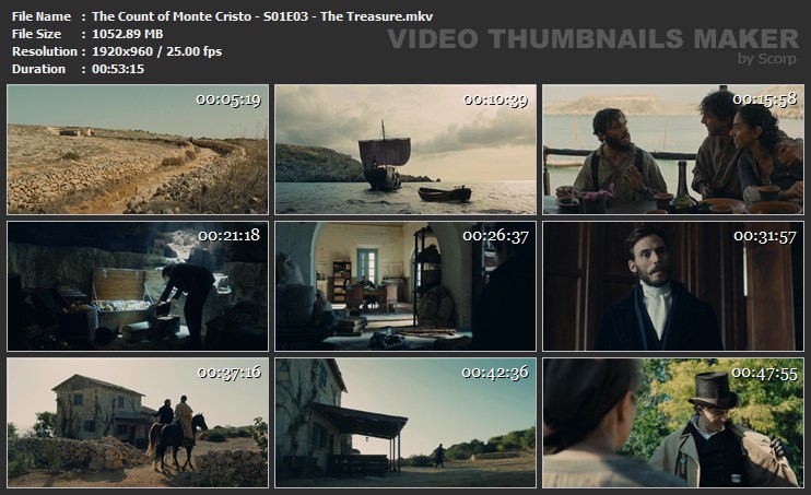 The Count of Monte Cristo - S01E03 - The Treasure.mkv