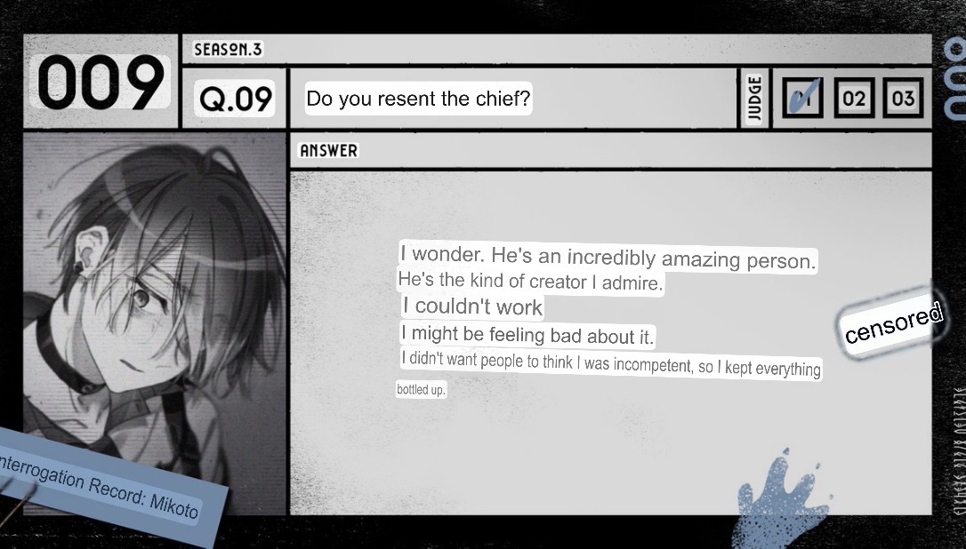 Interrogation Question 9