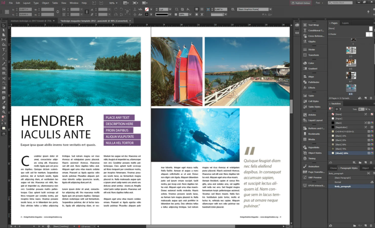 Adobe InDesign 2025