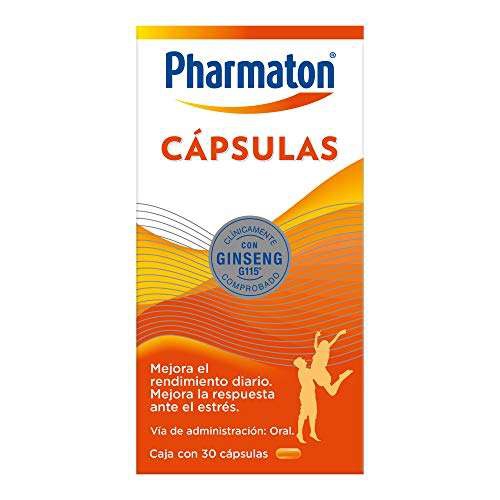 Amazon,: Pharmaton Multivitaminico para Adultos de 30 Capsulas - Planea y Ahorra - Para los achaques! 