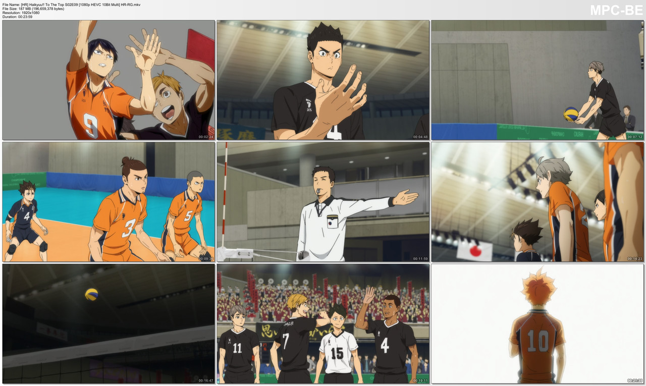 [HR] Haikyuu!! To The Top S02E09 [1080p HEVC 10Bit Multi] HR-RG.mkv_thumbs