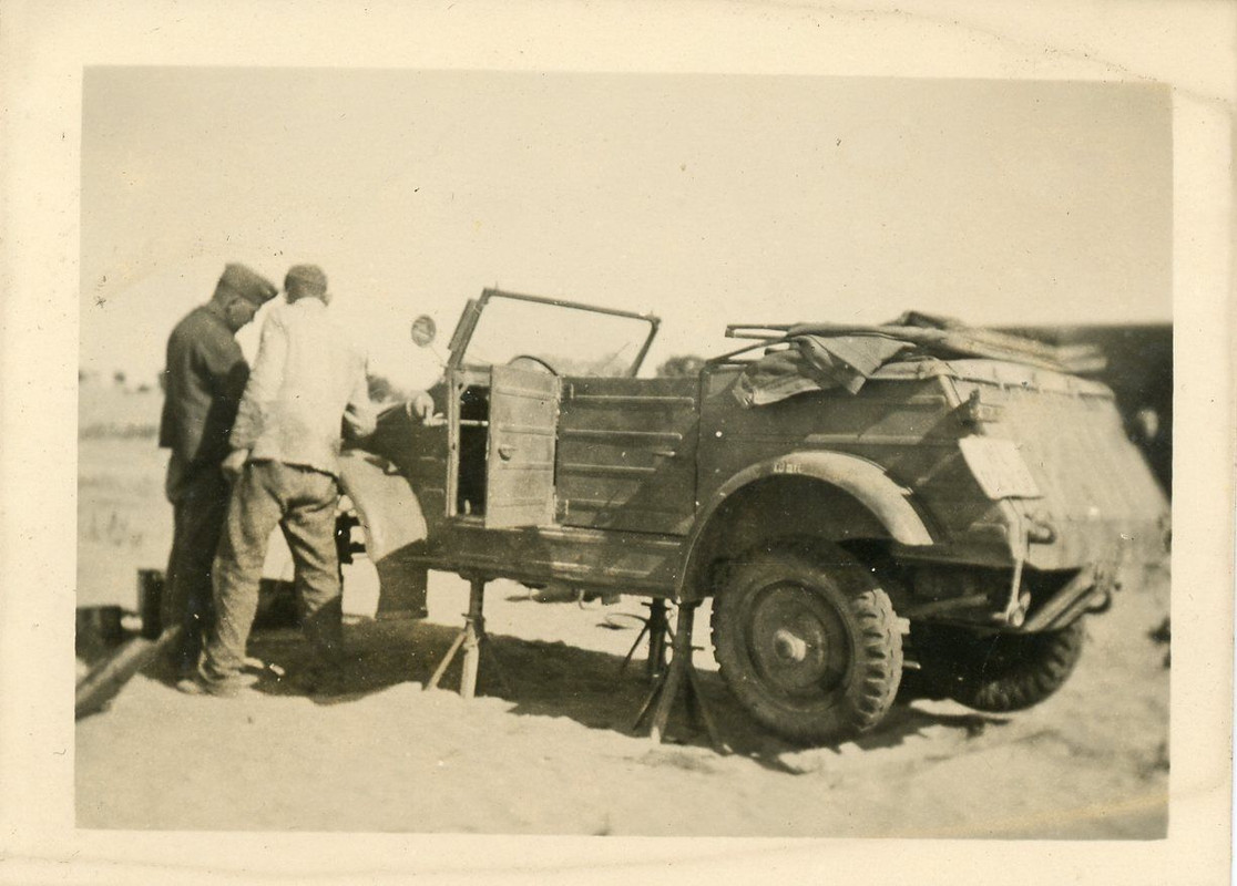 PKW Auto Kübelwagen VW Typ DAK Afrika Afrikakorp