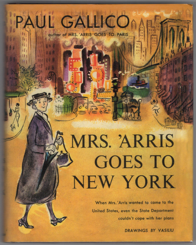 Mrs. ^arris Goes to New York. Drawings by Mircea Vasiliu