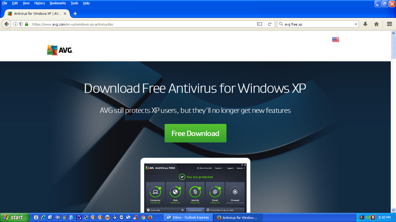 avg antivirus for xp 32 bit